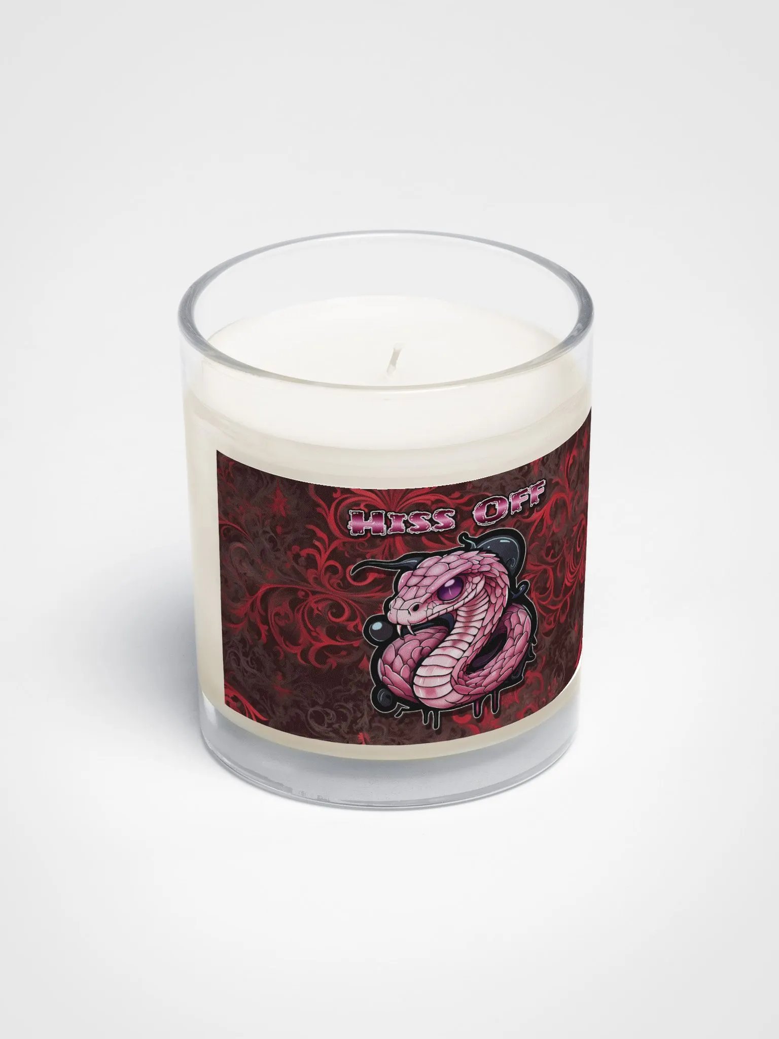 Hiss Off Soy Candle - With Words product image (2)