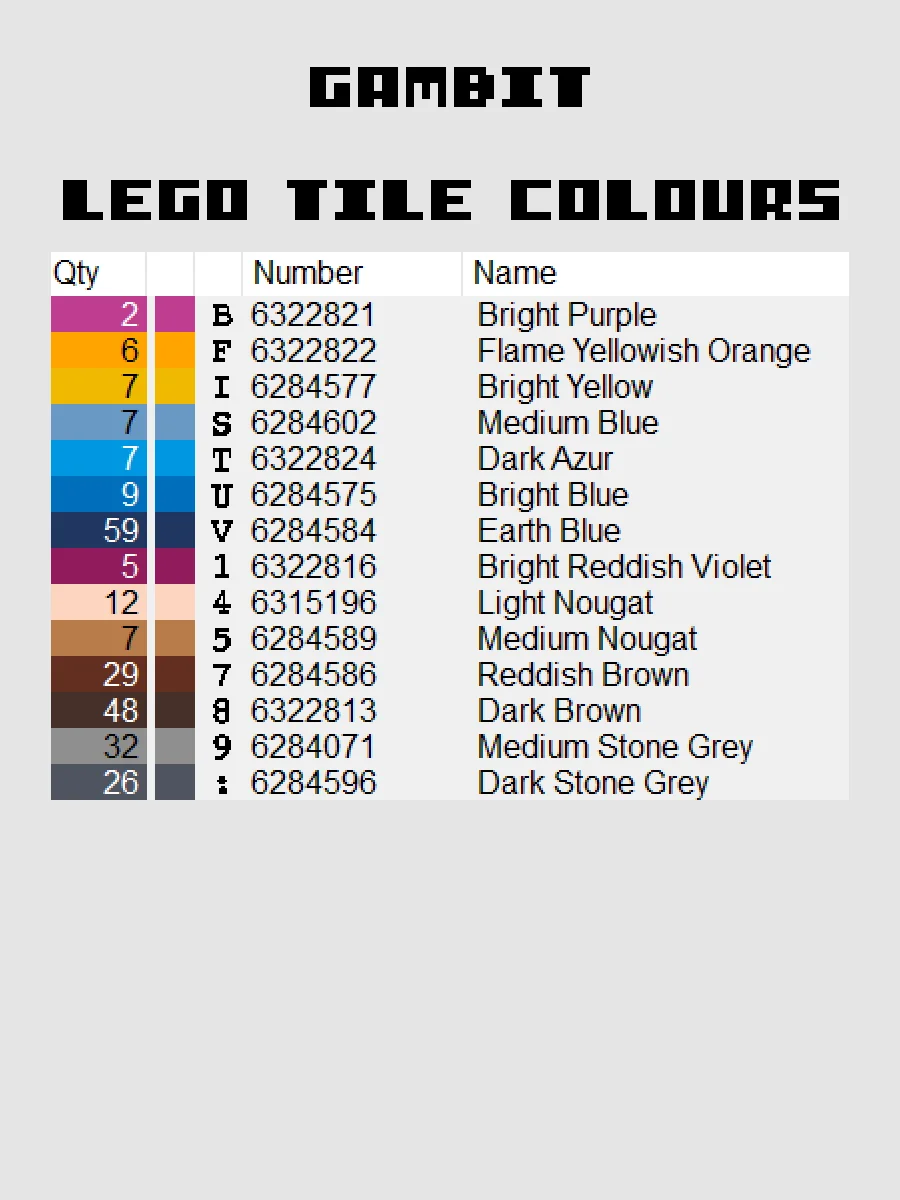 Gambit Pixel Art product image (5)