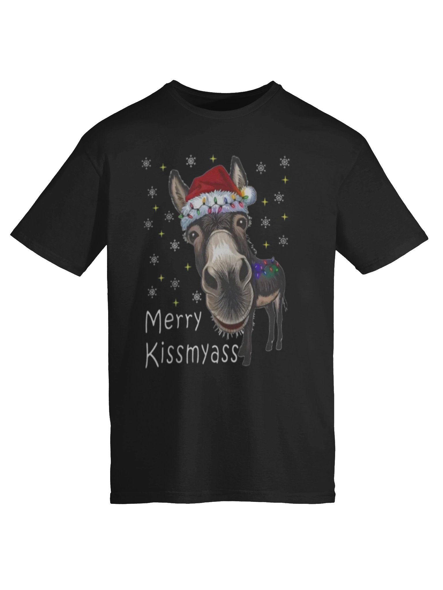 Merry KissMyAss Donkey T-Shirt product image (6)