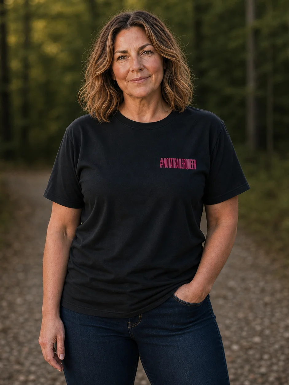Not a Trailer Queen Graphic Tee – PEJC product image (3)