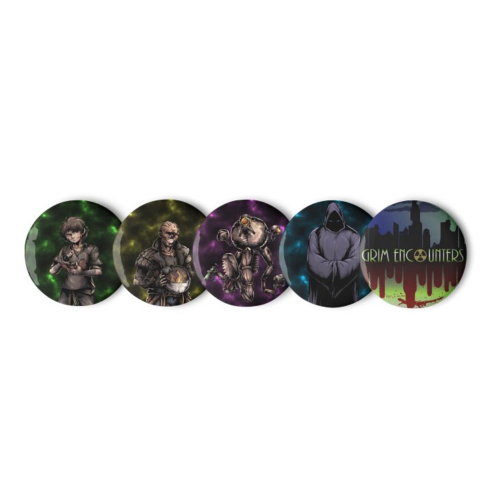 Grim Encounters Season 4 Pins product image (1)