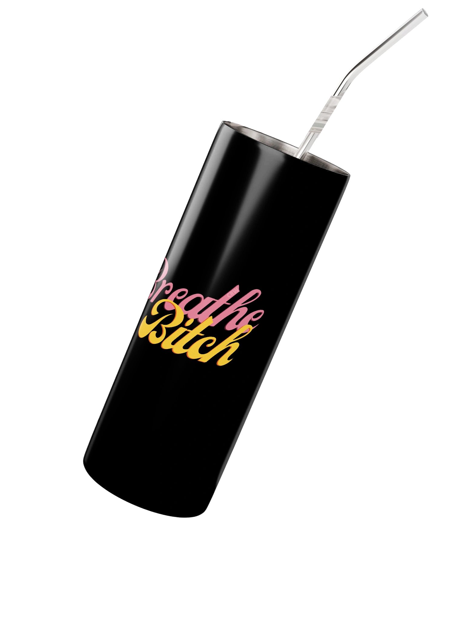 Friendly Reminder to Breathe Water Bottle product image (2)