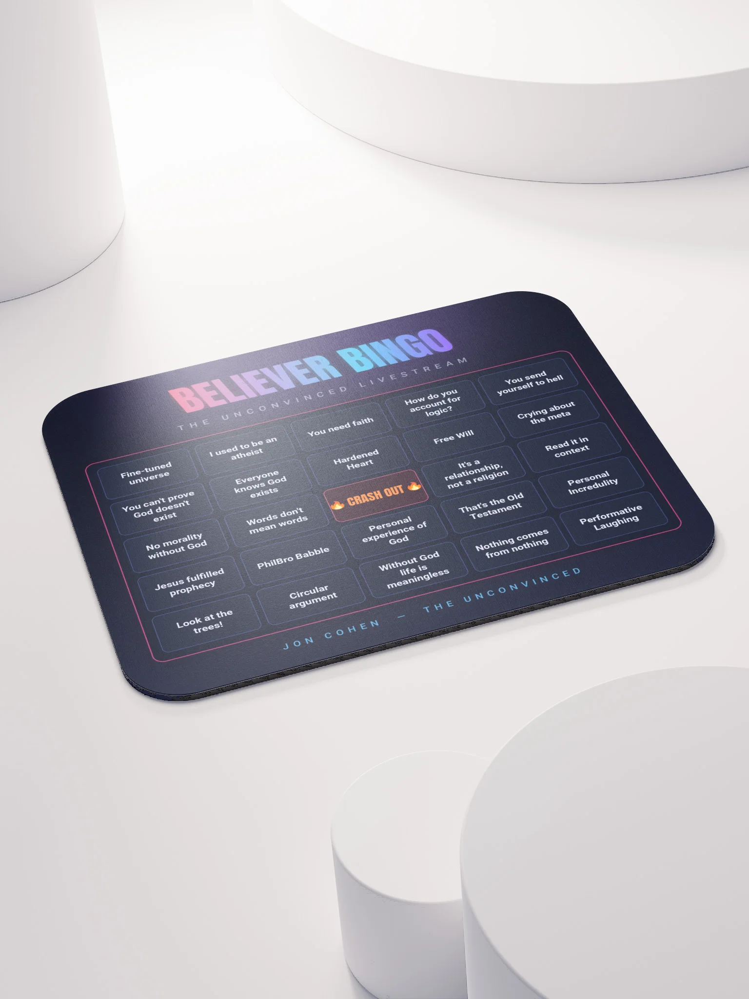 Believer Bingo — Mousepad product image (5)