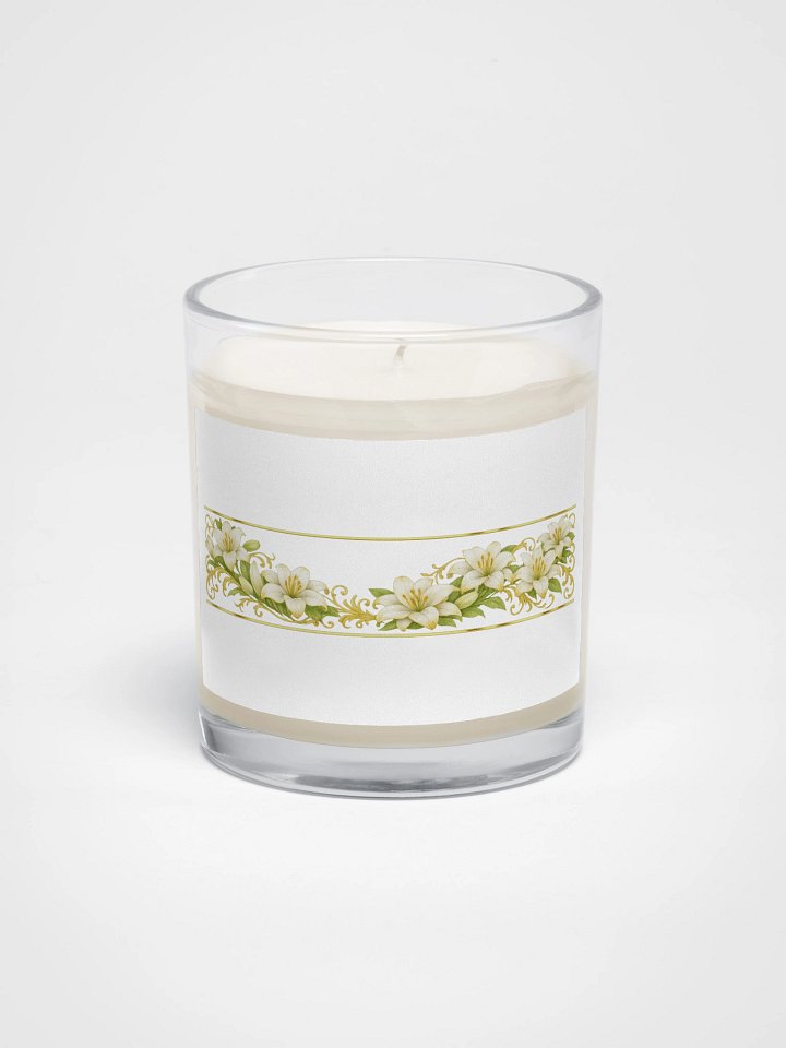 Lily & Gold Ornamental Soy Candle product image (1)