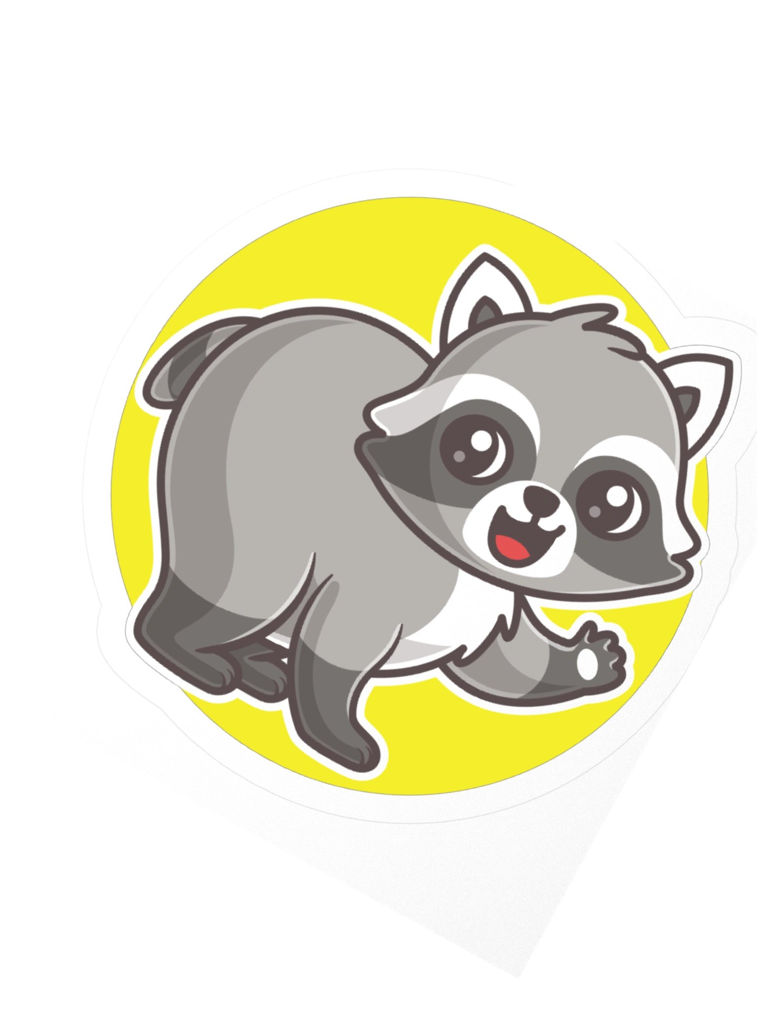 Seattle's Cutest Raccoon Sticker product image (2)