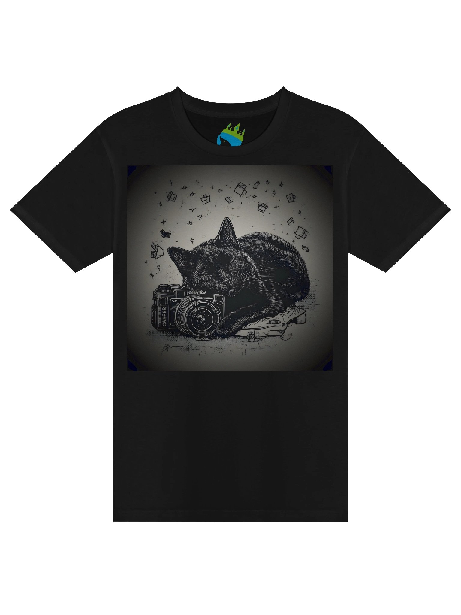 Cutie Casper Cam - T-Shirt product image (1)