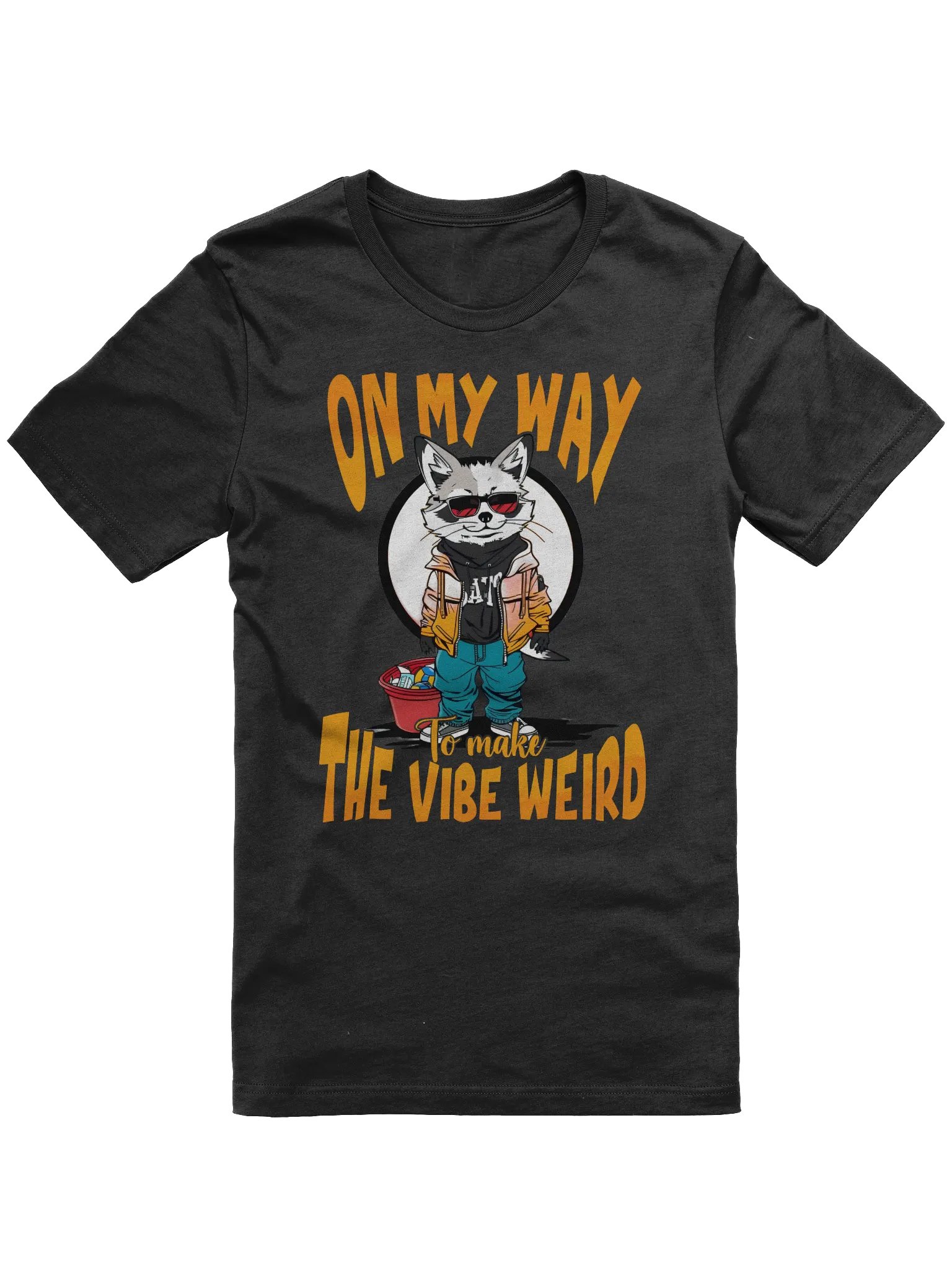On My Way To Make The Vibe Weird T-shirt product image (1)