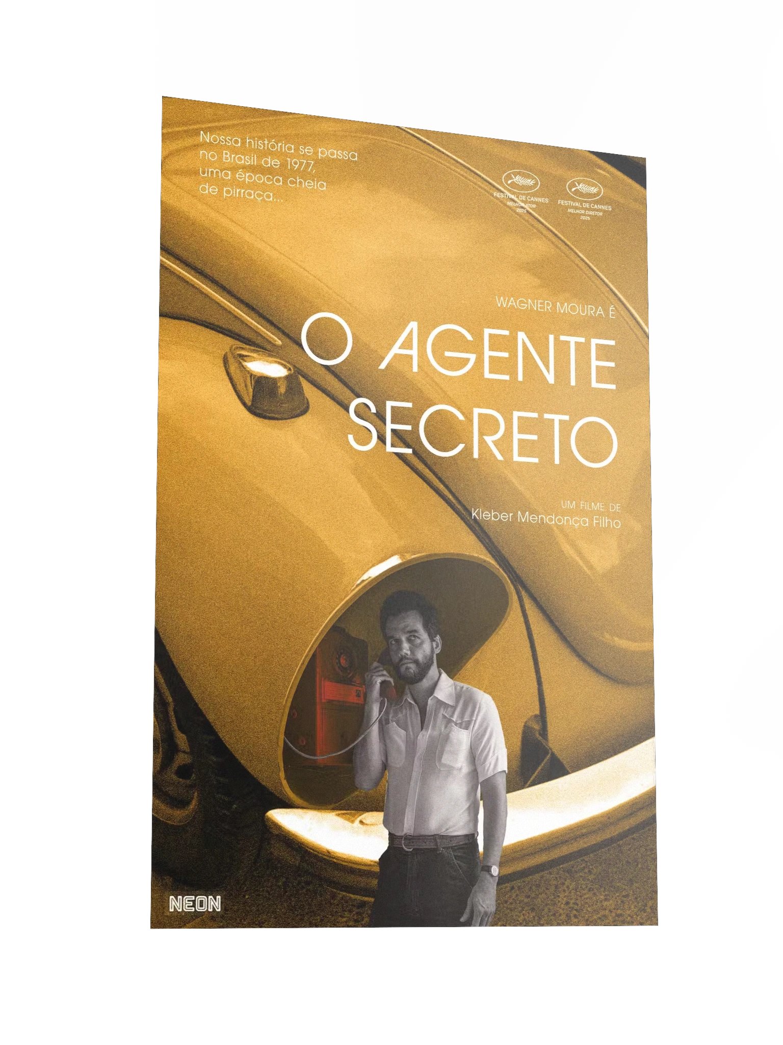 O Agente Secreto Movie Poster (Portuguese) product image (2)