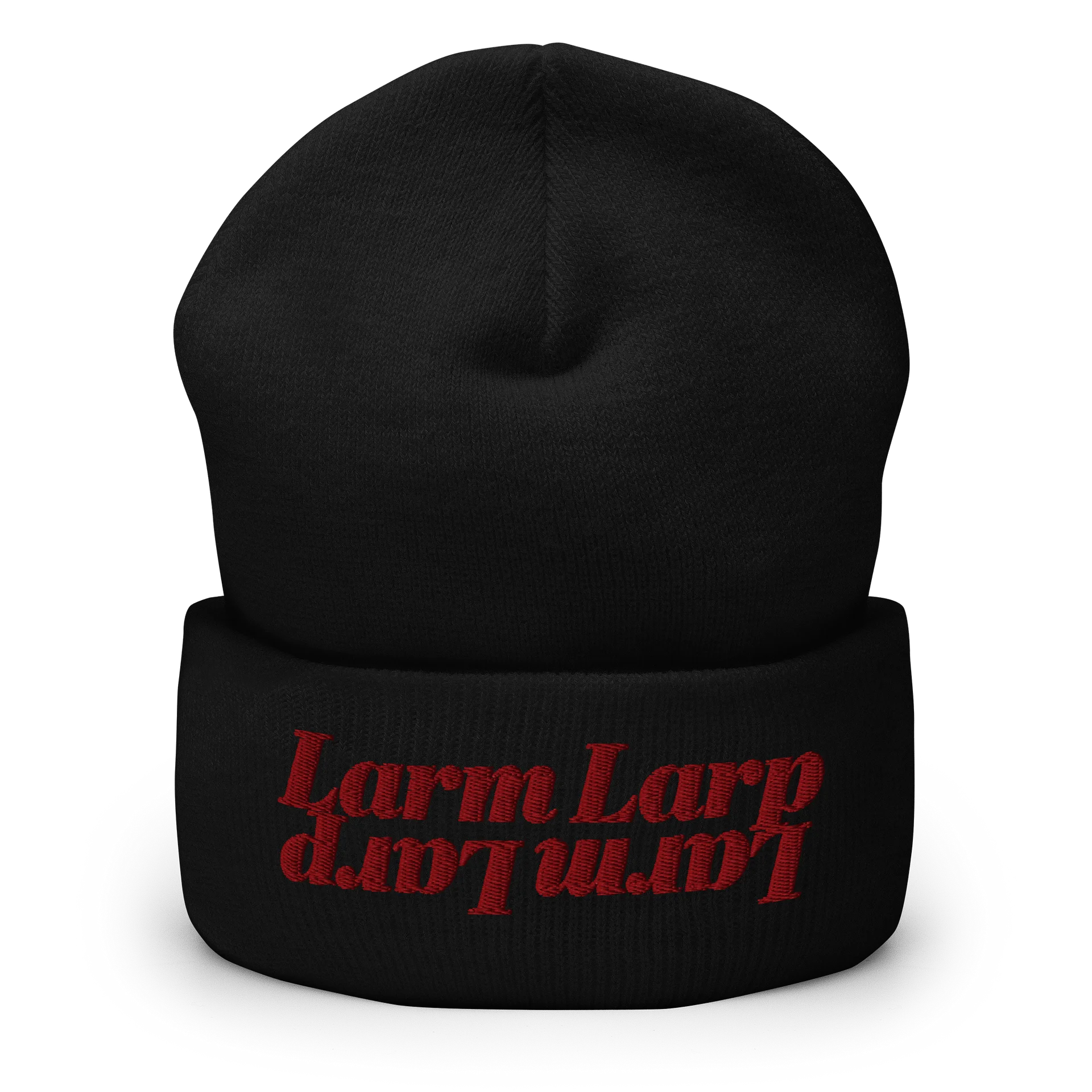 Larm Larp Cuffed Beanie (Red) product image (1)