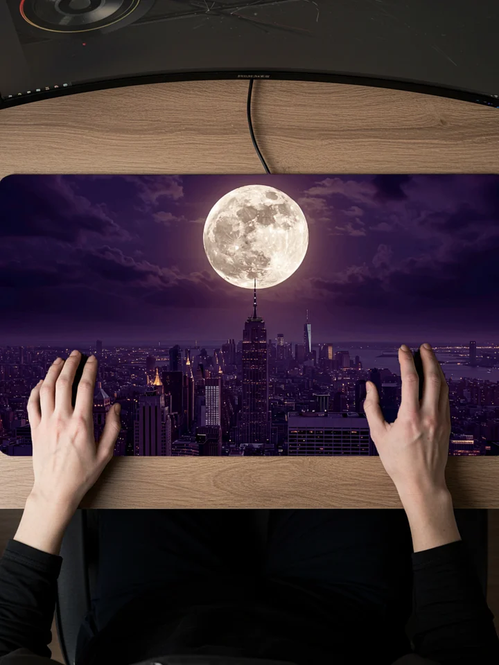 Desk Mat - "Moon lit Night" #1 product image (2)