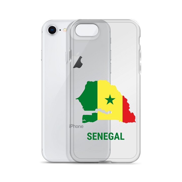 Senegal 2026 World Cup Flag iPhone Tough Case - Senegal Soccer Phone Cover - Dual Layer Protective Case product image (2)