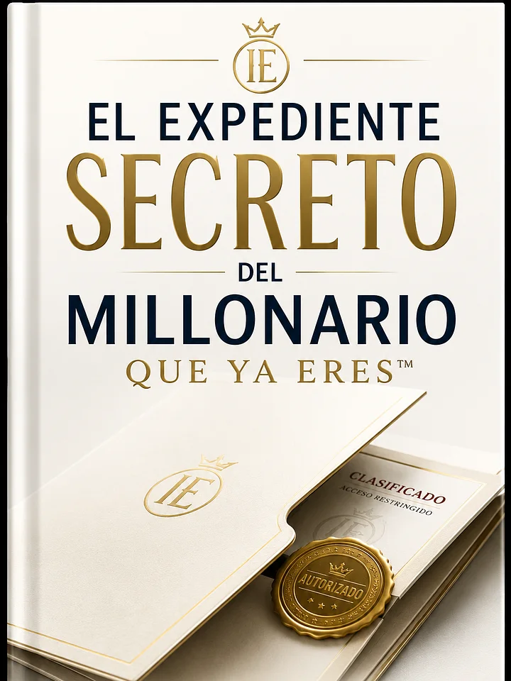 EL EXPEDIENTE SECRETO DEL MILLONARIO QUE YA ERES™ product image (1)