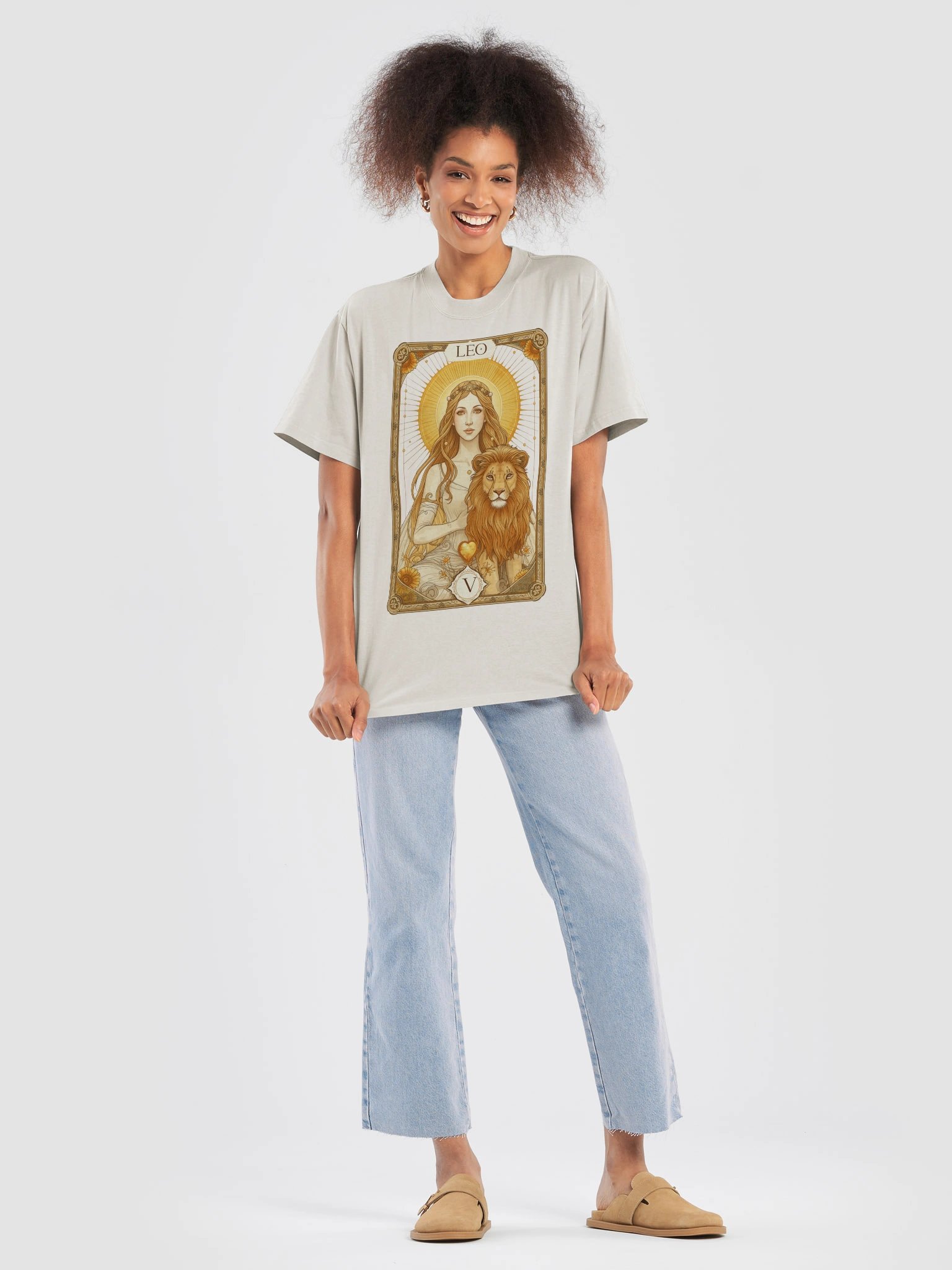 Regal Leo Zodiac Queen Lioness Astrology Star Sign Celestial product image (5)