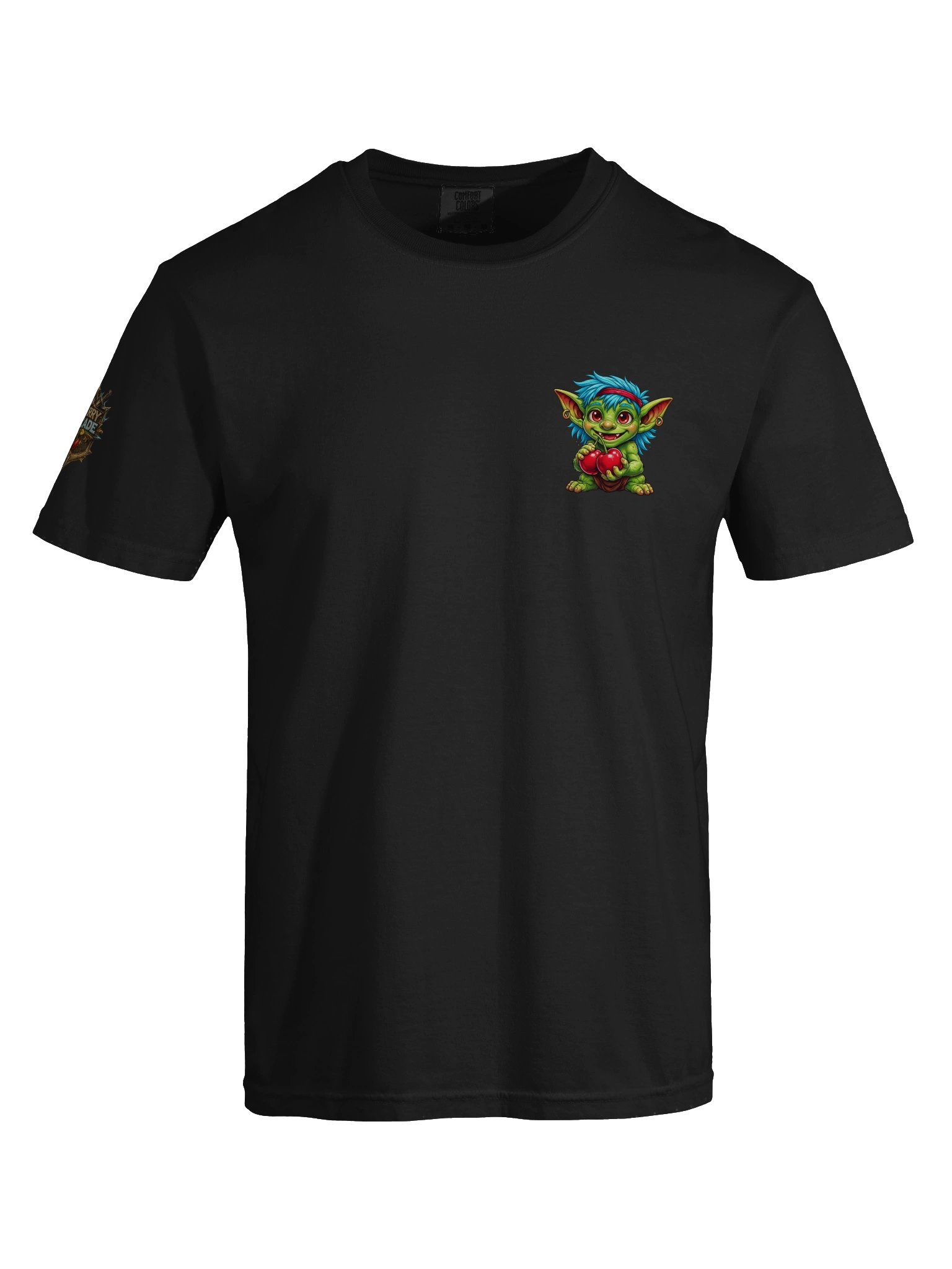 Blue-Haired Goblin Cherry Tee product image (42)