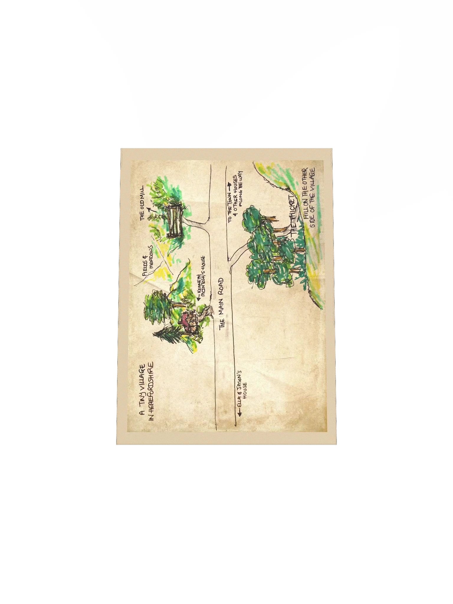 THe House Along the Way Map, Reprint product image (8)
