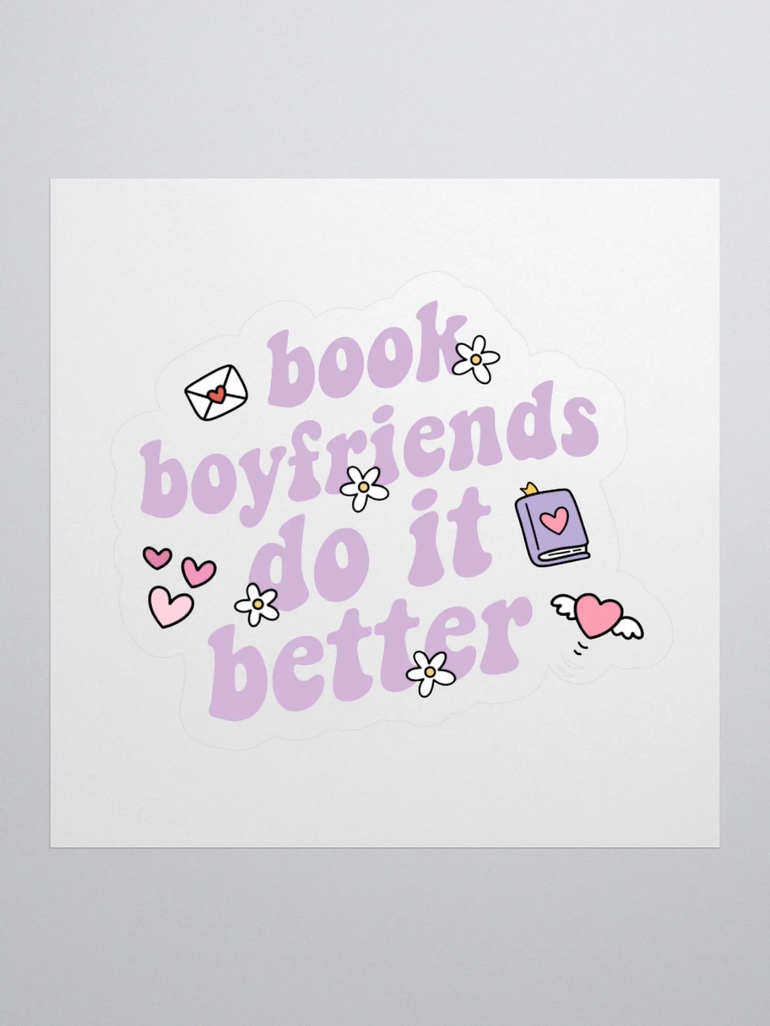 Book Boyfriends Sticker product image (1)