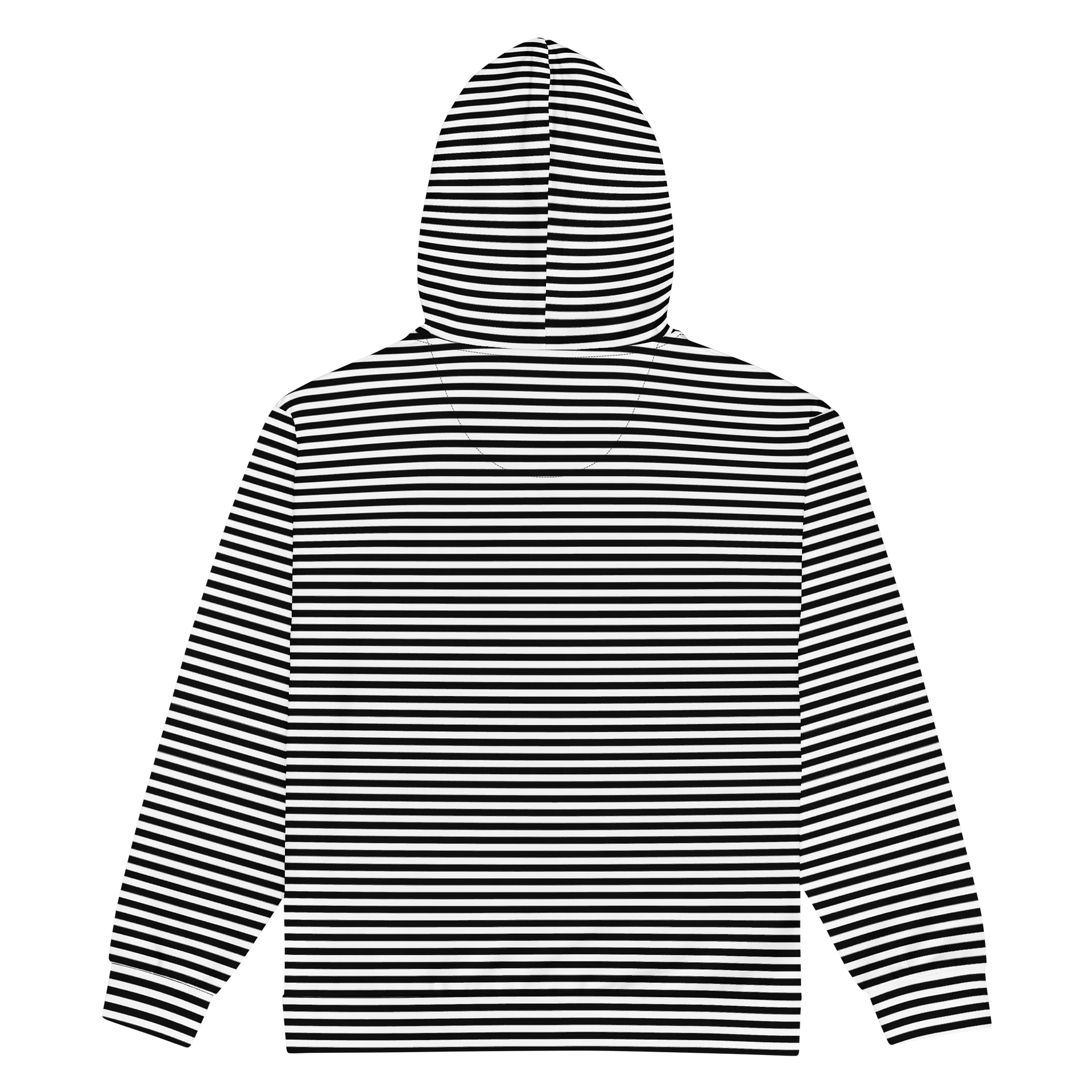Blaque and White Stripped Hoodie product image (2)