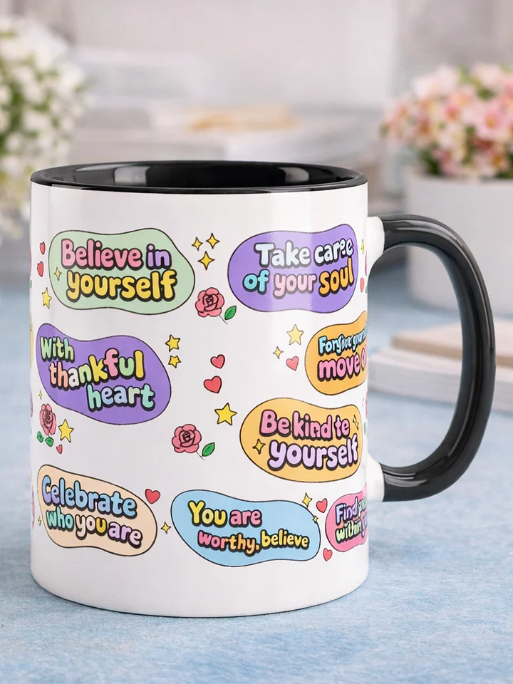 Positive Affirmations Ceramic Mug product image (1)