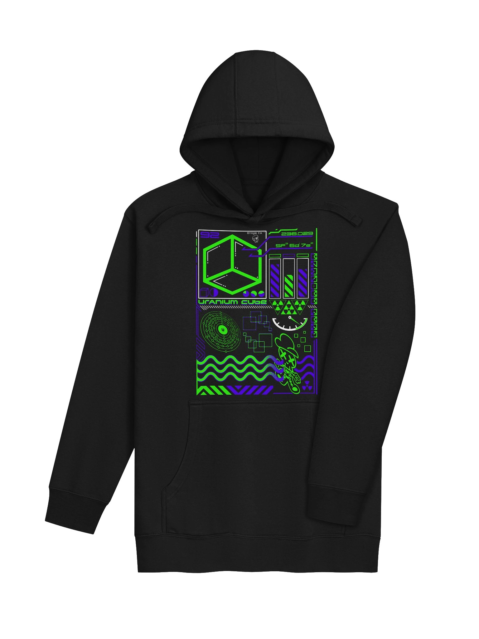 Uranium Cube Hoodie V2 product image (4)