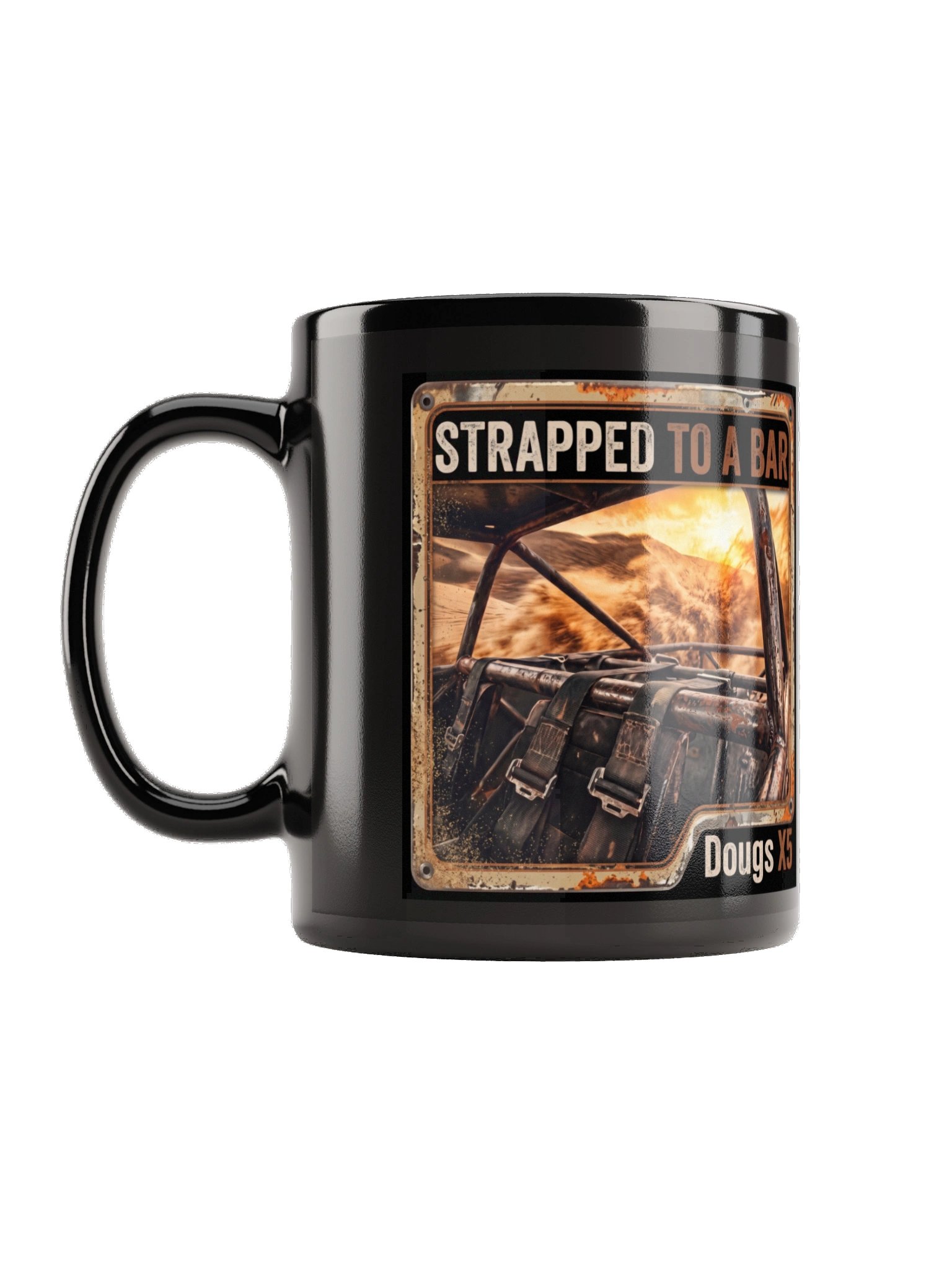 Strapped to a Bar Dunes Mug product image (1)