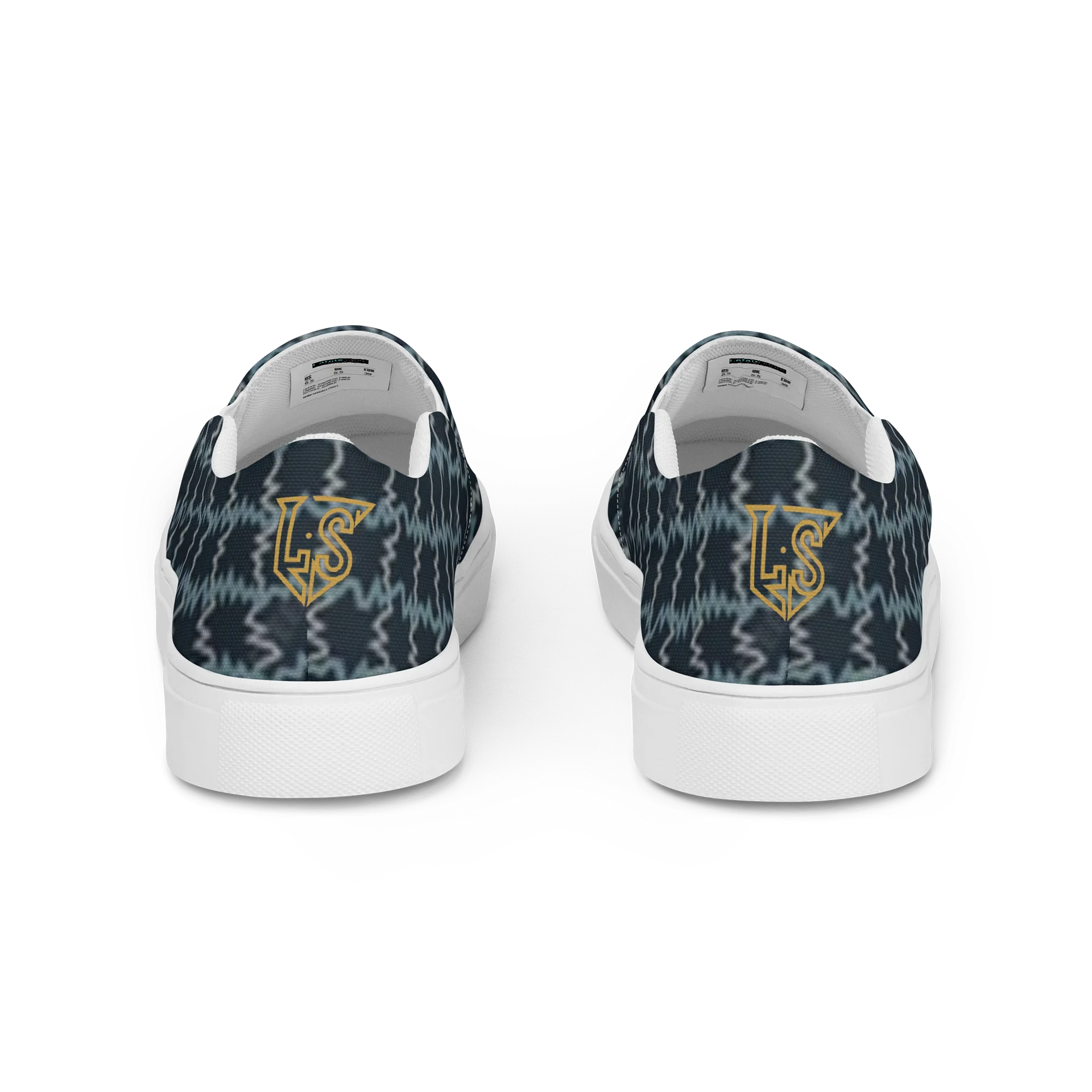 Lafate.Store Designer Slip On - Men (blue pattern) product image (4)