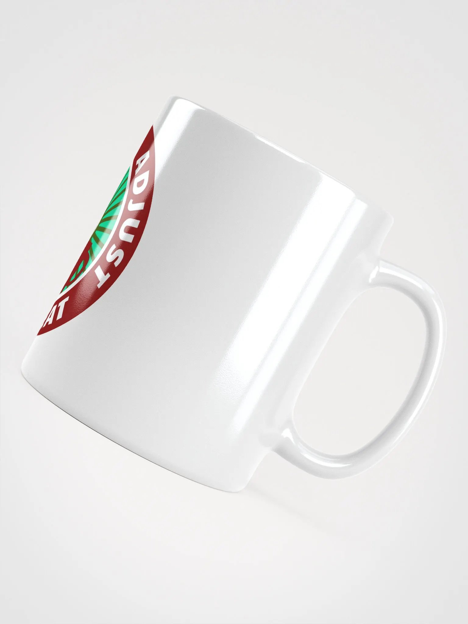 Coffee, Adjust, Repeat - White Glossy Mug product image (11)