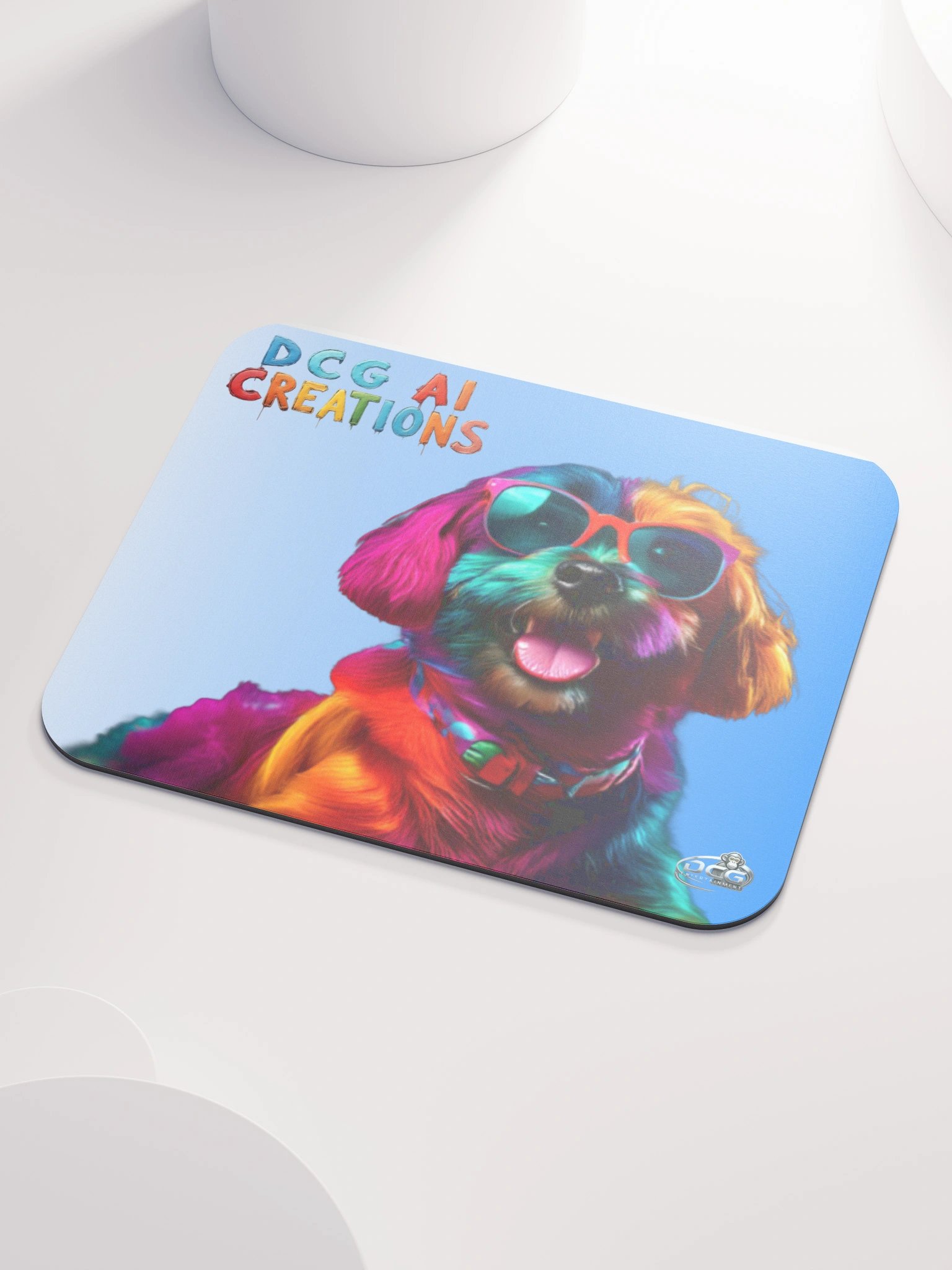 Cutie Patootie Pup Mouse Pad product image (3)