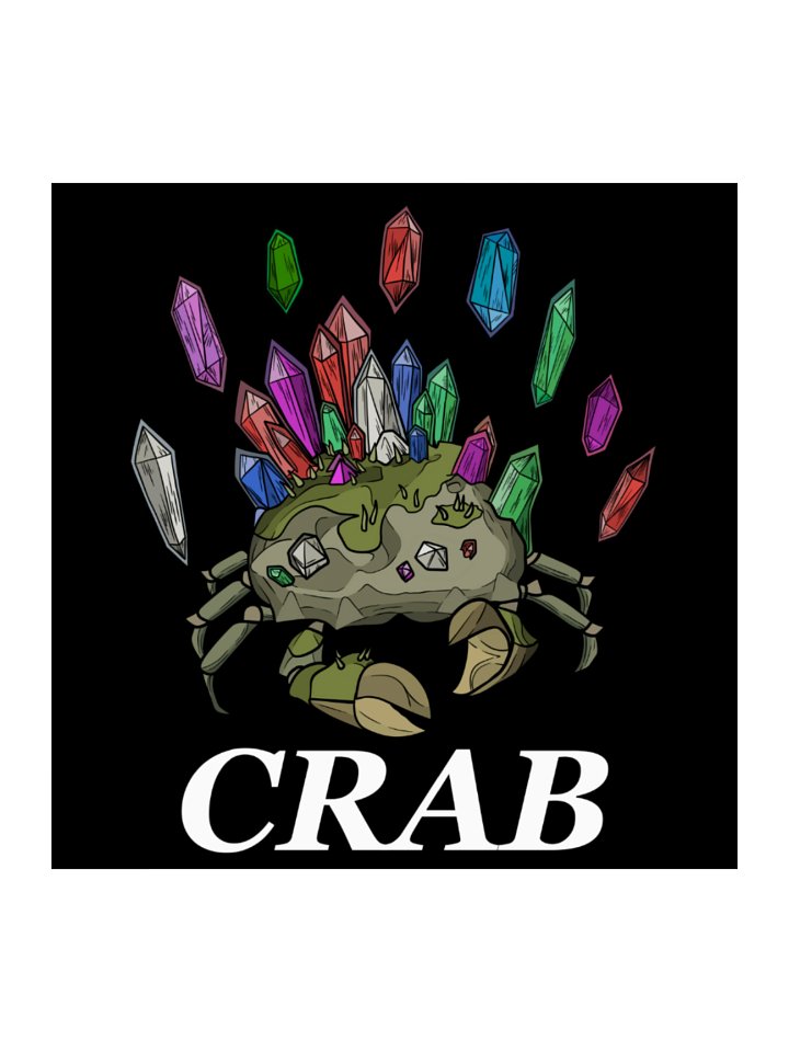 Gem Crab Sticker product image (2)