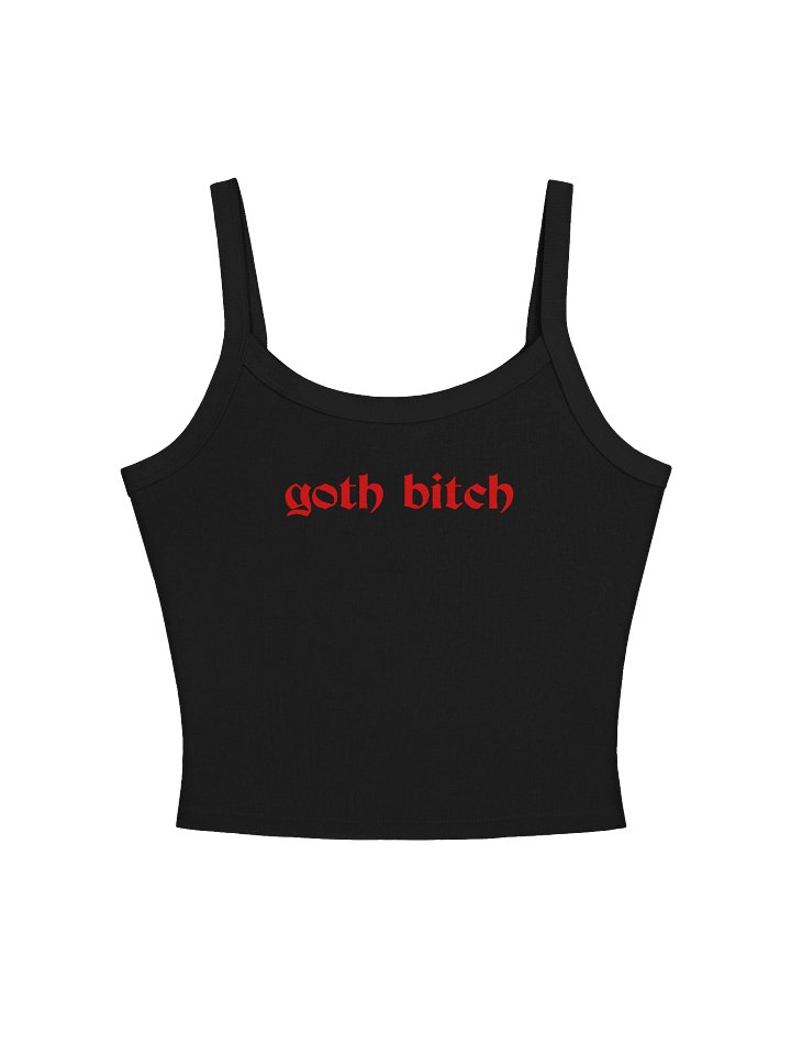 Goth Bitch Crop Tank product image (1)