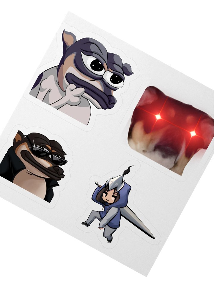 Cookie & Knight Prod Stickers product image (4)