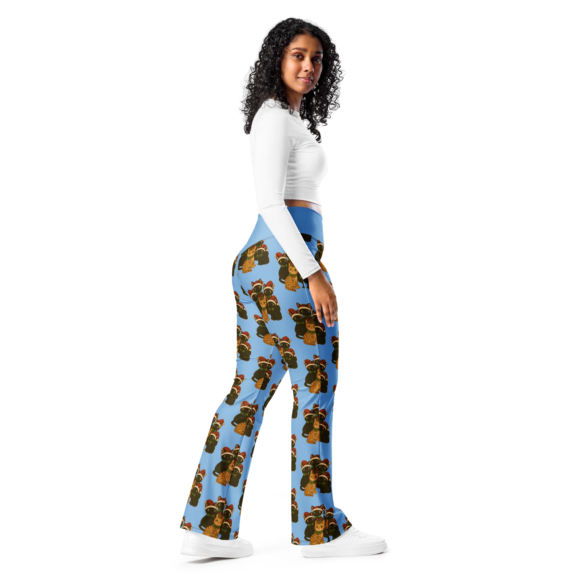 cat brigade winter Flare Leggings product image (9)