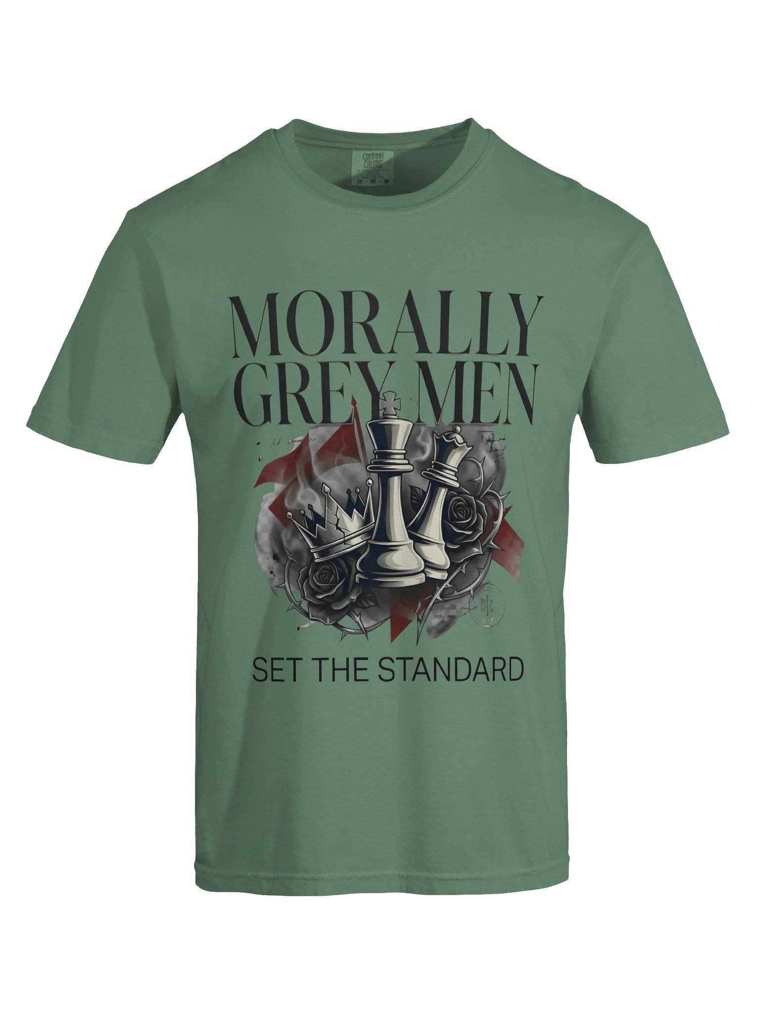 Morally Grey Men Set the Standard Dark Romance T-Shirt for Villain Lovers product image (5)