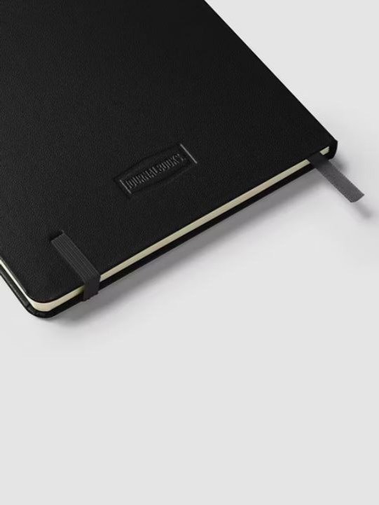 Hardcover Bound Notebook | JournalBook® - BLACK WATER product image (5)