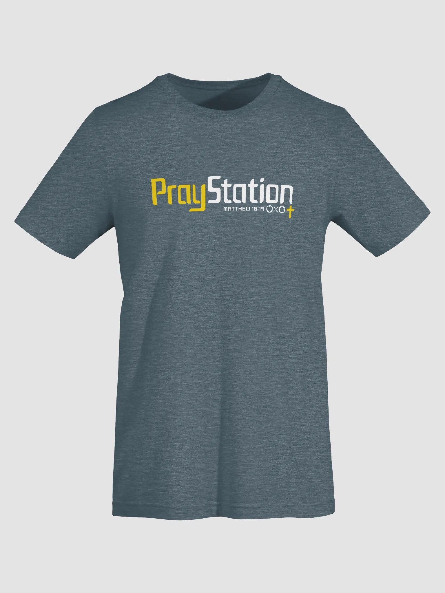 LXA PrayStation Classic Tee | Love X Aloha - Faith Collection | Premium Christian Apparel product image (1)