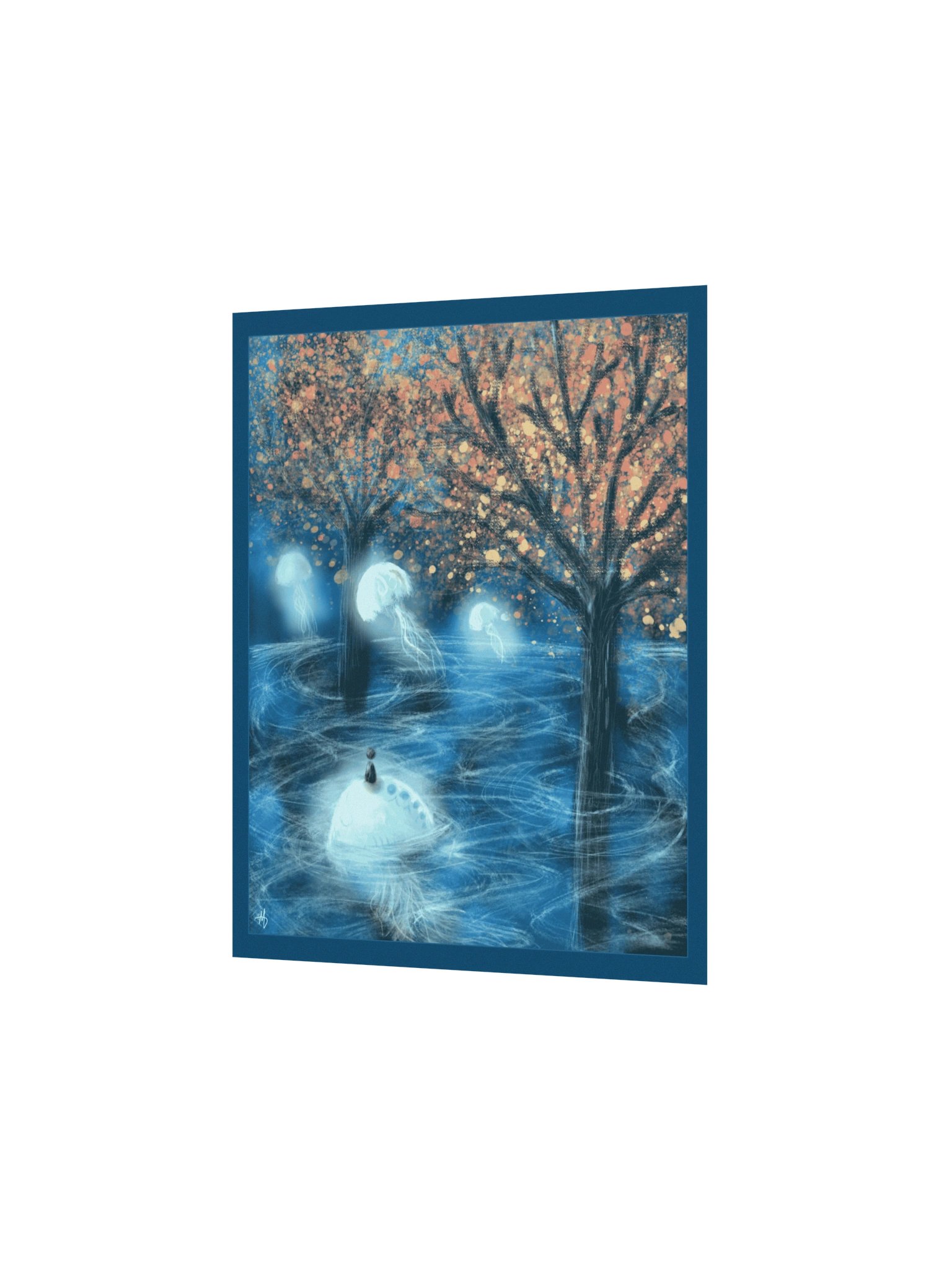 The Soul's Expansion. Seeking Fullness: Medusa and Cosmic Trees – Fine Art Poster product image (2)