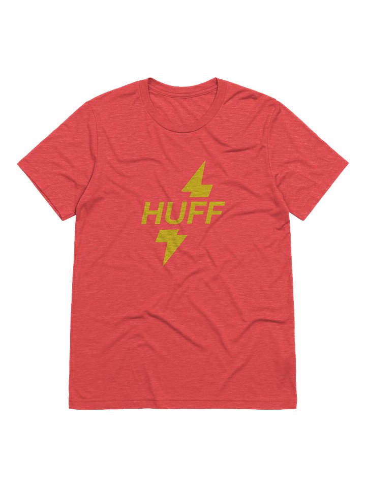 Huff Bolt Short Sleeve T-Shirt Red (Large Logo) product image (1)