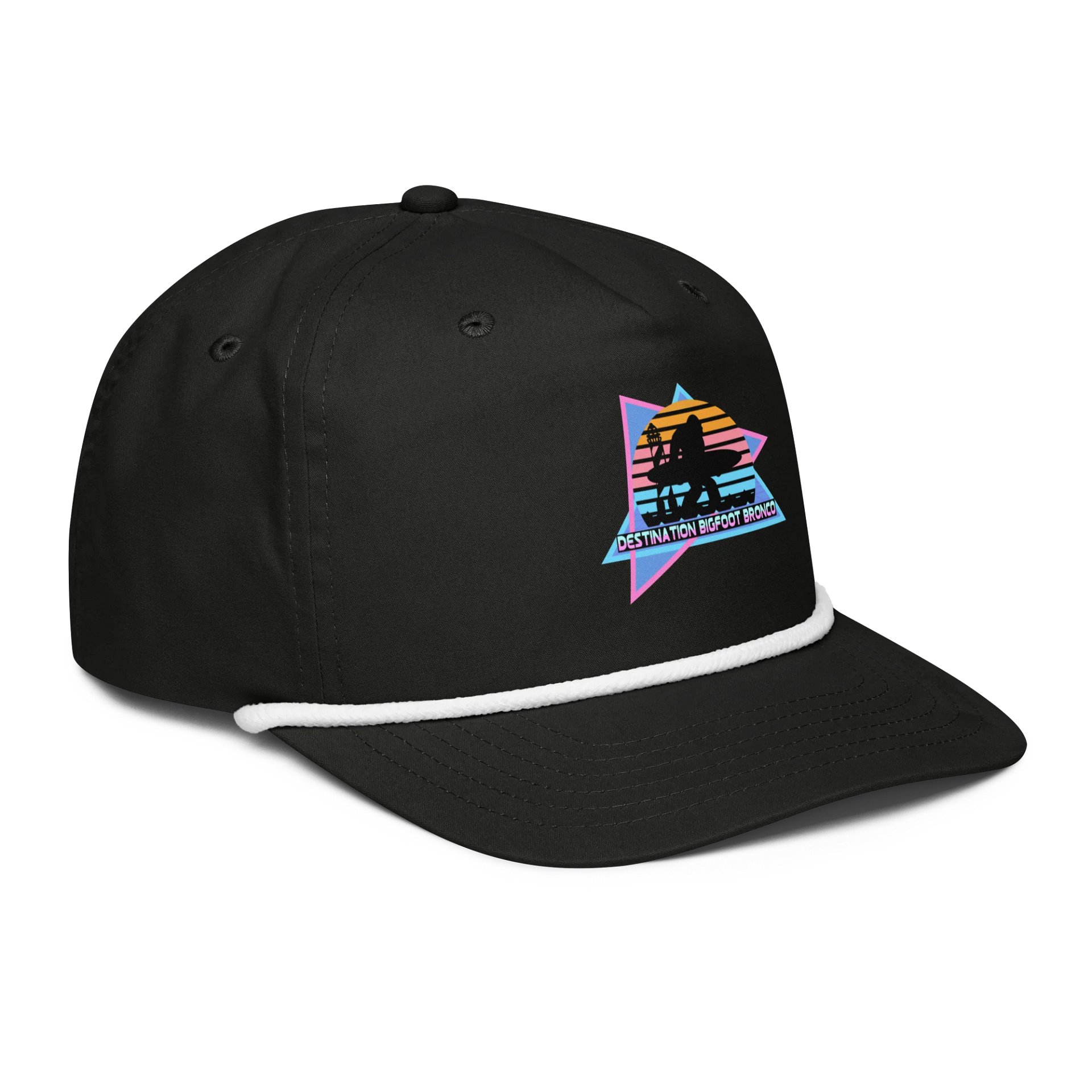 Destination Bigfoot Bronco Retro-Inspired Rope Hat (Multiple Color Options) product image (8)