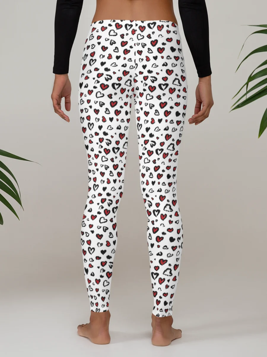 Multi Hearts Leggings product image (1)
