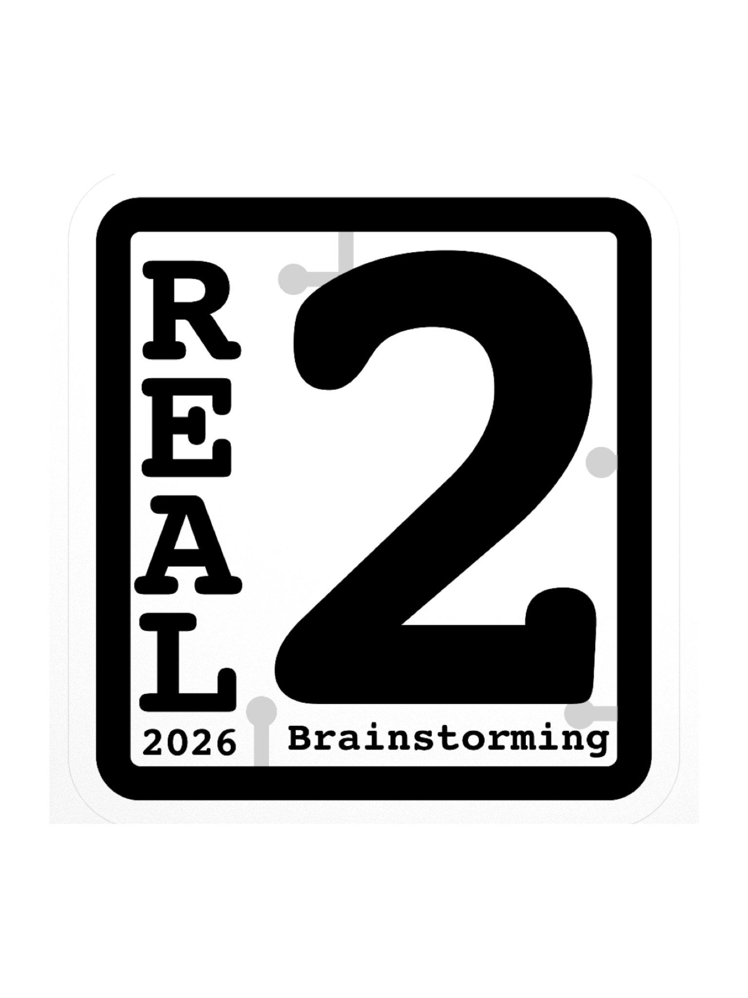 REAL 2 Sticker product image (1)