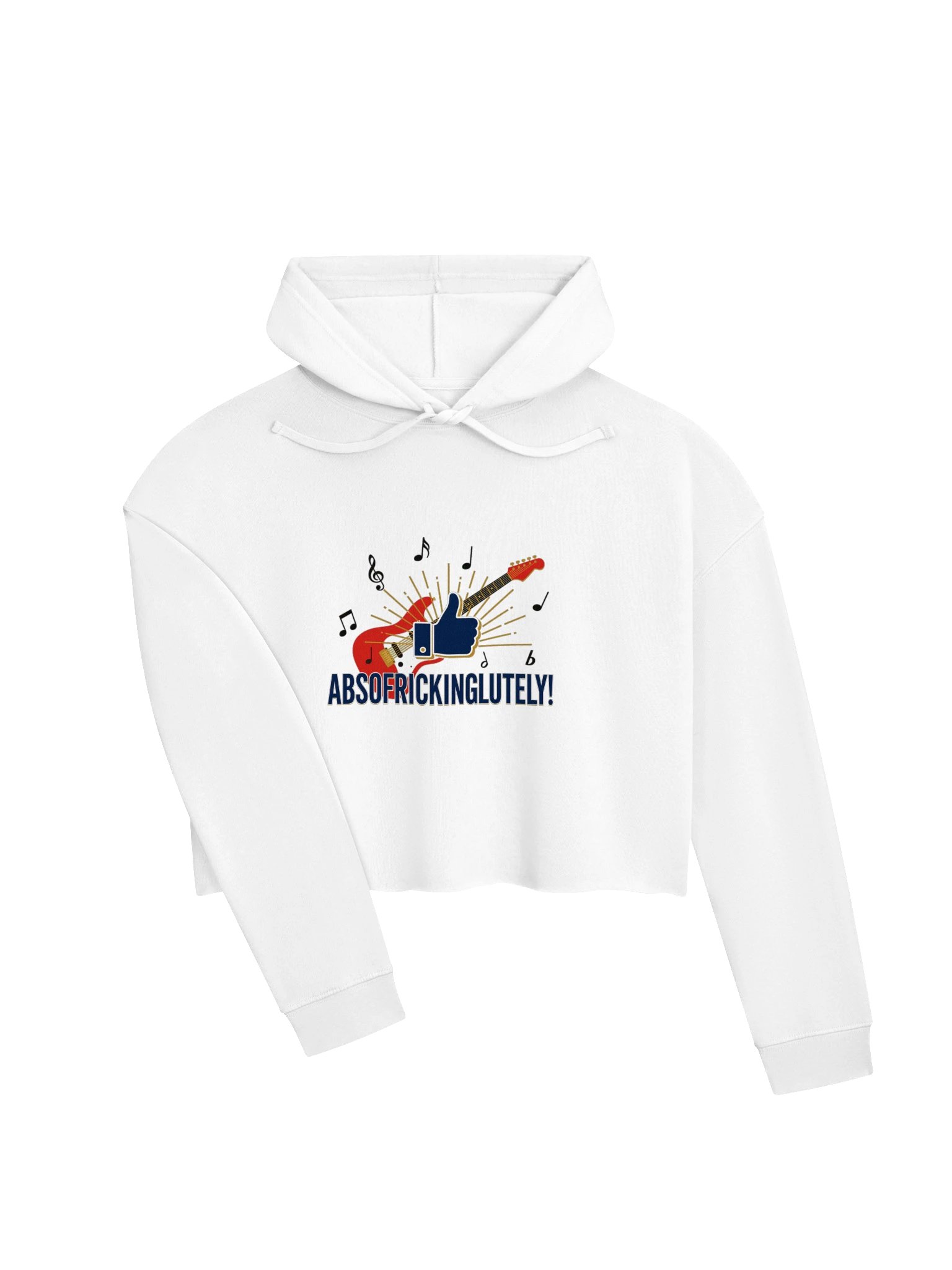 ABSOFRICKINGLUTELY Lightweight Crop Hoodie product image (9)