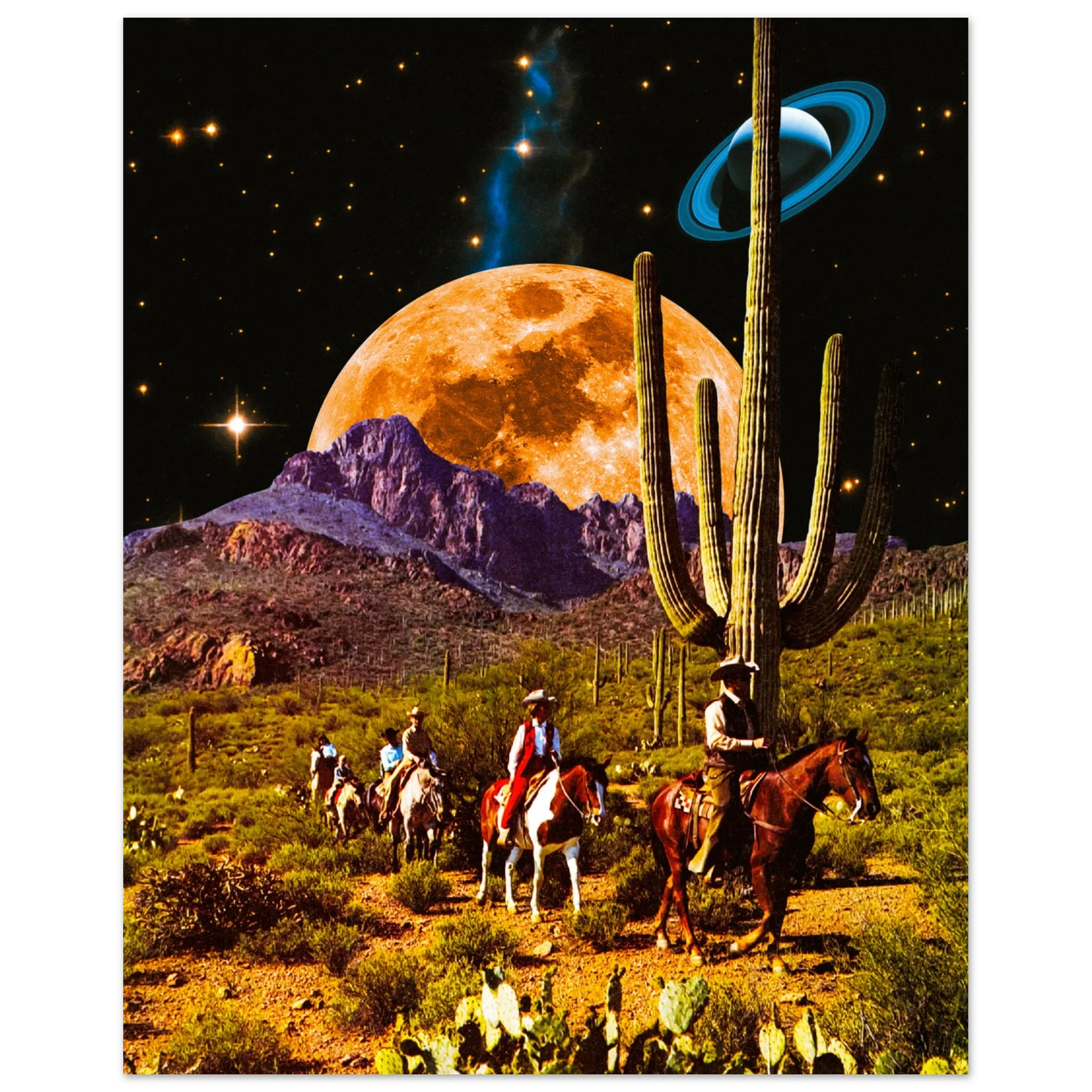 Space Cowboys Wall Art