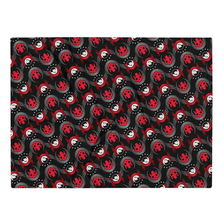 Rogue Republic & Chaosdiver Pattern Throw Blanket product image (2)