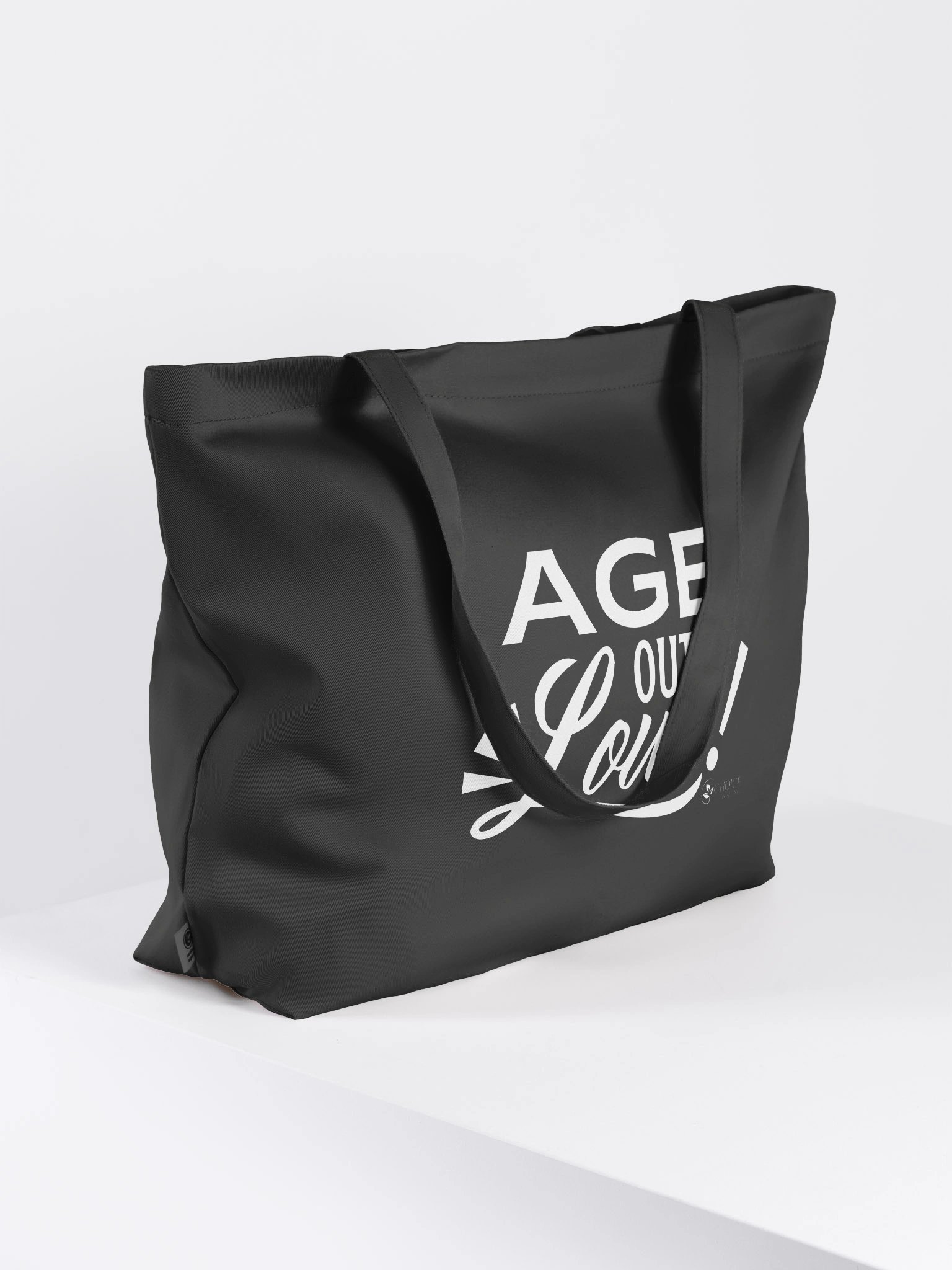 Econscious Large Eco-Friendly Tote Bag - "Age Out Loud" product image (4)