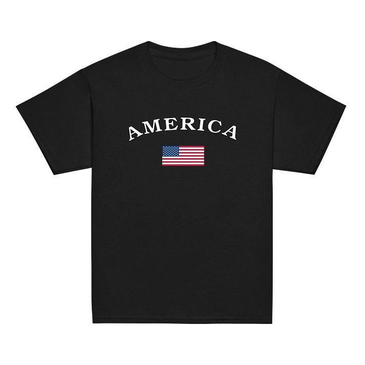 Gildan Youth Classic Tee-America product image (7)
