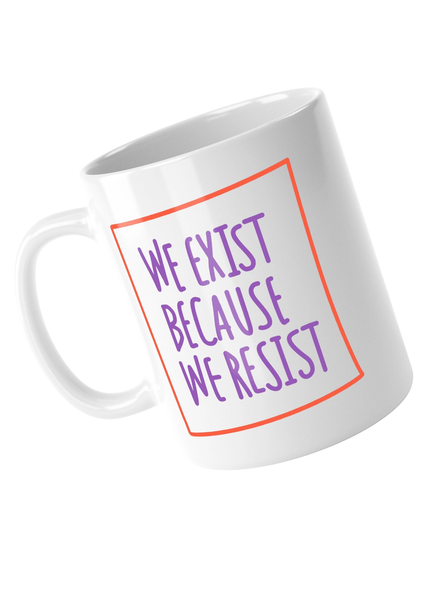We Exist White Mug product image (14)