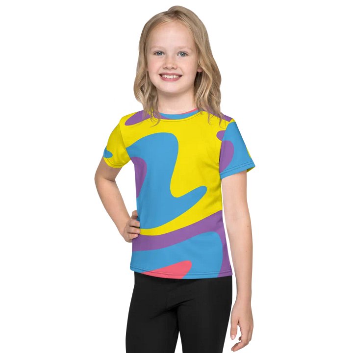 All-Over Print Kids Crew Neck T-Shirt product image (1)