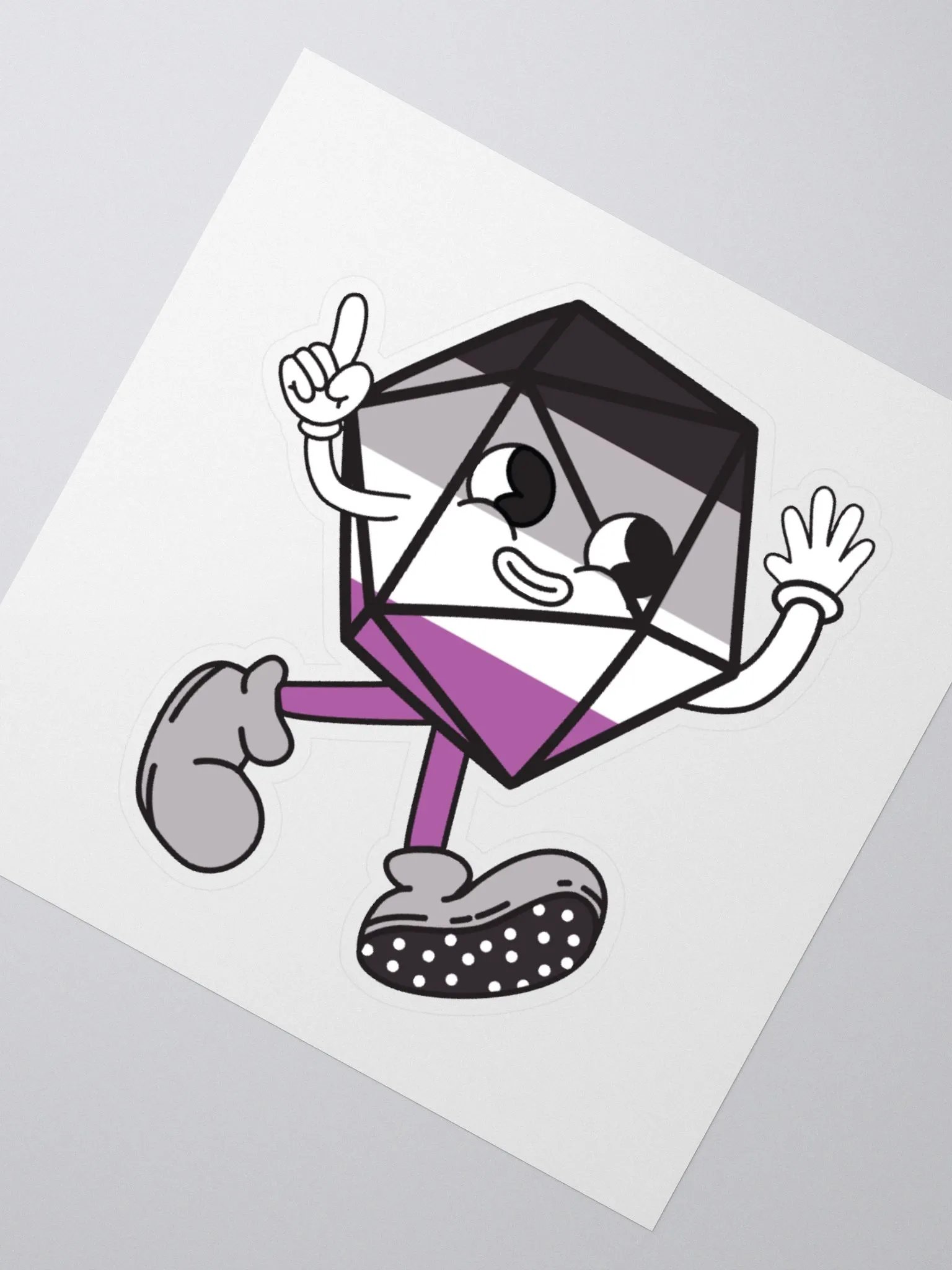 Asexual Pride Sticker product image (2)