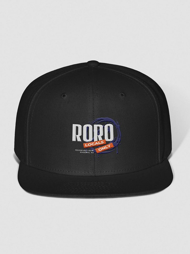 RoRo Locals Only Snapback Hat product image (1)