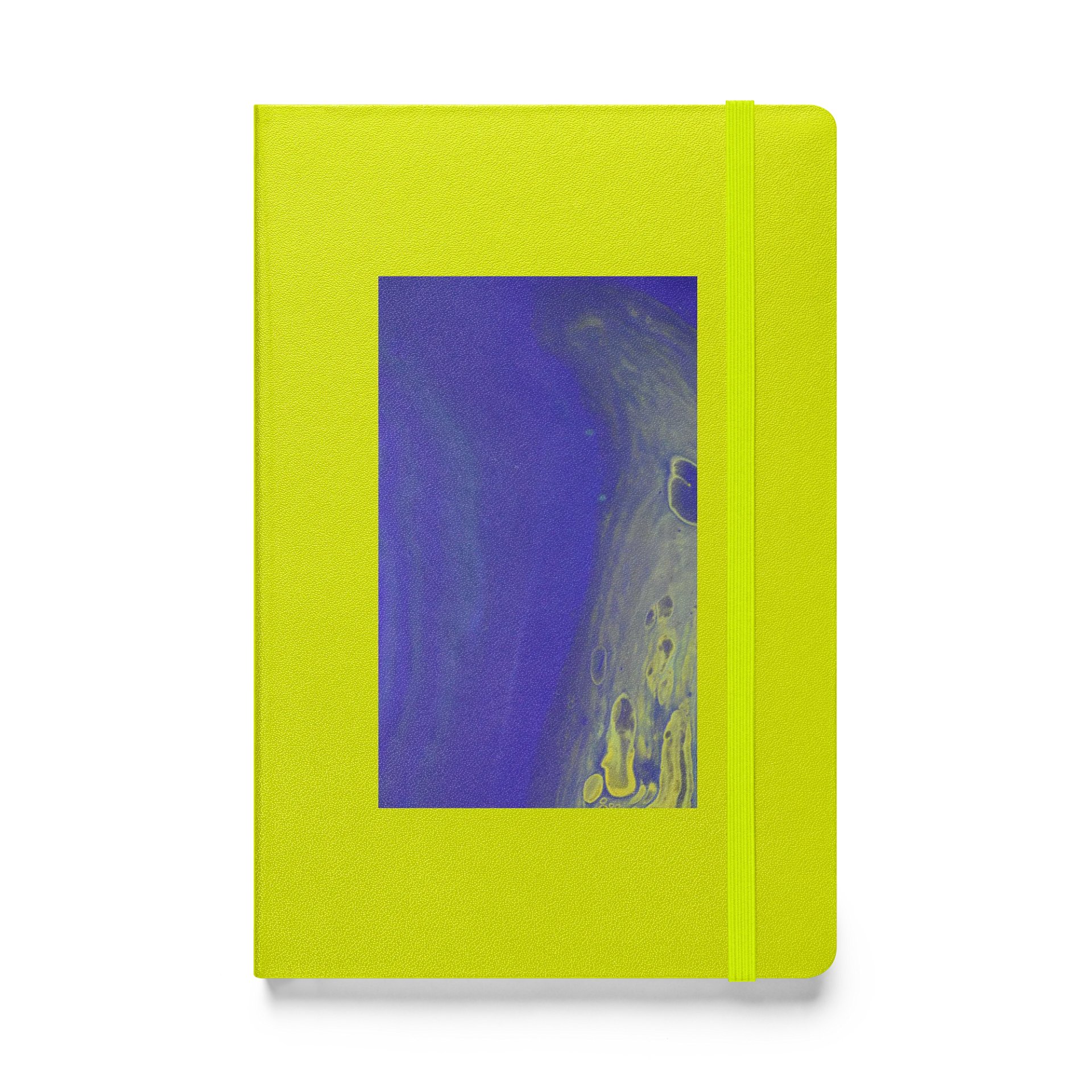 Deep in the Purple Strata One Finds Yellow Hardcover Journal product image (1)