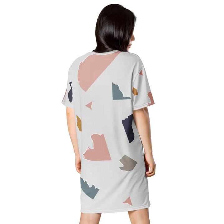 All-Over Print T-Shirt Dress product image (2)